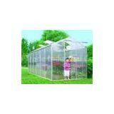 Waterproof UV Polycarbonate Sheet Compact Walk In Greenhouse For Backyard / Garden Vegetable