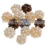 Wholesale Jewelry Natural Freshwater Pearl Mixed Colors Beads thumbnail-1