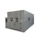 Walk In Environmental Chamber To Test Tolerances Of Heat Cold Dry Humidity