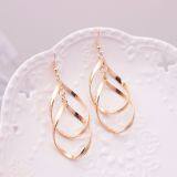 Fashion Jewelry Twisted Drop Earring thumbnail-3
