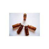 2ml/4ml/10ml/20ml/40ml/60ml Amber Screw/snap/crimp Caps Autosampler Vials With Patch 9mm