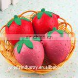 Hot Selling 2017 Anti Stress Squishy Kawaii Soft PU Squishy Slow Rising Big Strawberry Toy Mobile Phone/girls' Handbag Pendant thumbnail-5