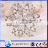 Fashion Jewelry, Fashion and Lovely Crystal Brooch Big Flower Brooch thumbnail-1