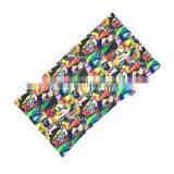 Comfortable Lattice Beautiful Flowers Hair Wrap Bandana