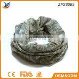 Custom Logo Printed Tube Turban Army Camouflage Scarf Soldiers' Scarf