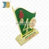 Customized Anniversary Collectables Bright Color Metal Trophy thumbnail-2