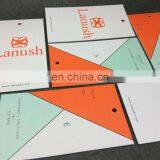 Custom Gift Clear Clothing Hang Tags thumbnail-4