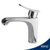 Single lever brushed copper faucet
