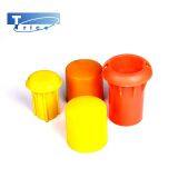 Construction material plastic fitting rebar safety cap