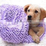 Thickened High Absorption Pets Towel Pets Quick-dry Chenille Towel Cats and Dogs Bath Towel Cleaning Supplies thumbnail-7