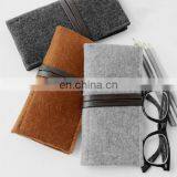 Multifunctional Felt Men's Glasses Case for Wholesale thumbnail-3