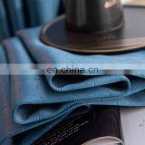 Wholesale Custom Hight Luxury Quality Thickening Imitation Silk Jacquard Bedroom Shading Blackout Curtain for Home and Hotel thumbnail-5