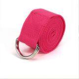 Top Sale 100% Cotton Yoga Strap / Belt With Custom Logo thumbnail-4