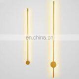 Modern Black Gold Small Minimalist Indoor Bed Light Living Room Decorative Led Wall Lamp thumbnail-5