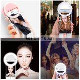 Shenzhen Supplier Wholesale RK12 36 LED Rechargeable Battery Beauty Selfie Ring Light Lamp for Mobile Phone thumbnail-6