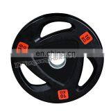 China Factory Price Weight Lifting Iron Rubber Weight Plate/barbell Plate thumbnail-2