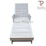 TAMELES - SUN LOUNGER - High Quality Outdoor Furniture - Acacia Wood thumbnail-3