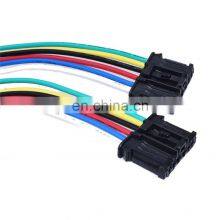 Free Shipping!2Pcs Rear Tail Light Loom Harness Connector For Peugeot 206 207 307 308 1007 New thumbnail-2