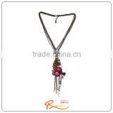 Latest necklace designs for anniversary top quality long necklace
