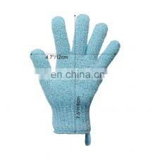 Promotional Unisex Nylon Exfoliating Bath Gloves Shower Gloves for Sale thumbnail-1