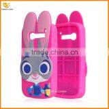 Express 3d Rabbit Silicone Cellular Case for Alcatel C5 thumbnail-4