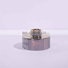 Modern Luxury Purple Horse Gold Plated Ceramic Home Decoration Vase thumbnail-3