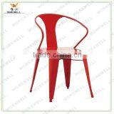 Galvanized Marais Side Metal Bar Chair