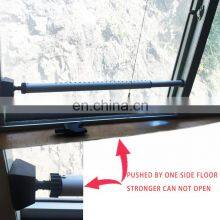 2-in-1 Adjustable Security Door Lock Bar Door Security Bar Heavy Duty Adjustable Steel Door Security Bar thumbnail-5