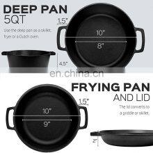 Pre-seasoned Enameled Cast Iron Dutch Oven thumbnail-5