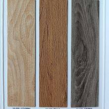 Wood Grain PVC Floor Glue Wholesale Self-built House Apartment Plastic Floor Piano Shop Coffee Shop Yoga Studio VINYL Floor thumbnail-5
