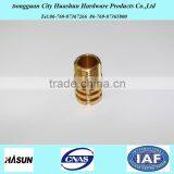 China Supplier Sales All Size of Precision Knurled Brass Sleeve Nut for Plastics