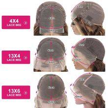 Ash Blonde Highlights Loose Deep Wave Virgin Roots 180% Ombre Human Hair Full Lace Wig for Women 13X6 HD Lace Frontal Wigs thumbnail-5