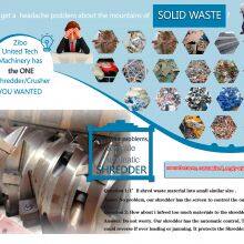 Ut Machinery Single Shaft Shredder Scrap Metal Shredder for Recycling Plasitc Film thumbnail-4