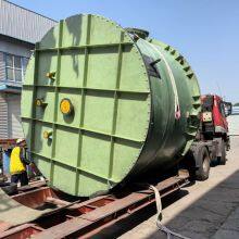 Chemical Fiberglass Mixing Tank, Finished GRP Storage Tank, Small Wastewater Tank thumbnail-1