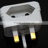 Reliable Design CE ROHS BSI Approved UK HK Ireland Malaysia Jordan Type G to EU Schuko Type C Plug Travel Adapter Converter thumbnail-5