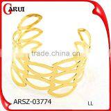 Bracelet 2016 Handmade Jewelry Gold Plated Bangel Cuff Bracelet thumbnail-1