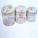 SGS Approved Round Tin Box Set Manufacture Box Set Wholesale thumbnail-1