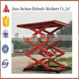 gold quality stationary scissor hydraulic lift table
