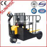 2 ton dc electric hdraulic rough terrain pallet stacker truck