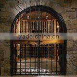 Wrought Iron Decorative Wine Cellar Gate,customized Size,hand-forged Door thumbnail-4