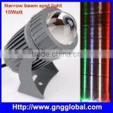 High Quality LED Light Source 1-5 Degree 10w Epistar/Edison Small Narrow Beam LED Outdoor Floodlight