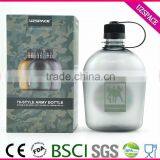 500ml BPA free water bottle Army Water Bottle