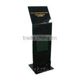 Black Magazine Display Rack 2015 New Acrylic Brochure Stand, Magazine Shelf thumbnail-6