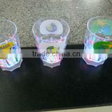 colorful led flashing cup brazil world cup