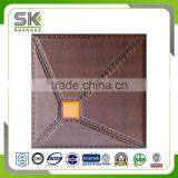 Modern Design Flower PU Faux Leather Wall Panel thumbnail-3