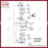 Van Truck Rear Door Lock Gear Set,handle Door Lock Gear, Back Locking Gear 107022AM 107022AS thumbnail-2
