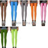 Fashion Female Pencil Trousers Candy Colored Stretch Leggings Pants Elastic Cotton Skinny Jeans Pant thumbnail-6