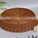 Wholesale Eco-friendly Handmade Plastic Rattan Basket thumbnail-2