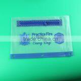 School Stationery Pvc Plastic Zipper Bag, Zipper Document Bag, Pvc Plastic Pencil Bag With Zip Lock thumbnail-2