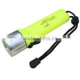 High waterproof Aluminium led diving flashlight